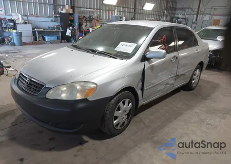 2006 Toyota Corolla Le z USA, uszkodzony, nr VIN JTDBR32EX60093515